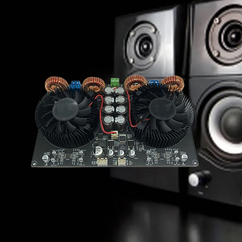 YJ-TPA3255 плата цифрового усилителя мощности 2X600W двухъядерная Плата высокой 2 0