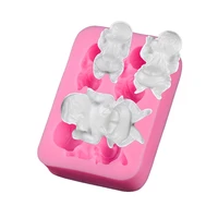 silicone mold soap molds 3 even cartoon baby shaped baking cake moulds for chocolate muffin mousse cake decorating tools