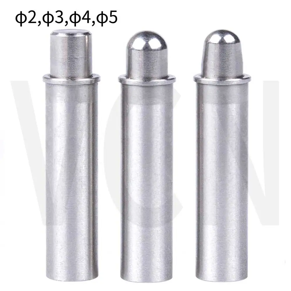 

MPJL MPJH MPFL MPFH MPTL MPTH VCN511, spring plungers,Smooth pins 304 stainless steel ,body dia 2mm 3mm 4mm 5mm in stock