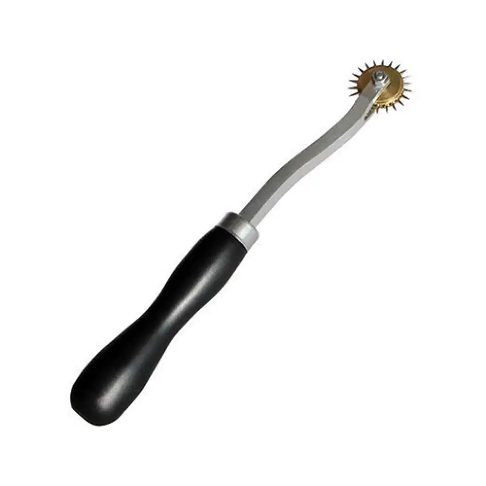 

Hot! 4mm Leather Paper Cloth Overstitch Pin Sewing Punch Hole Wheel Craft Tool