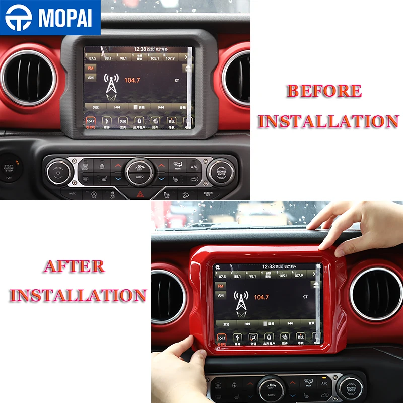 MOPAI 8 4 дюйма декоративные наклейки на раму для Jeep Wrangler JL 2018 + Gladiator JT +|Наклейки
