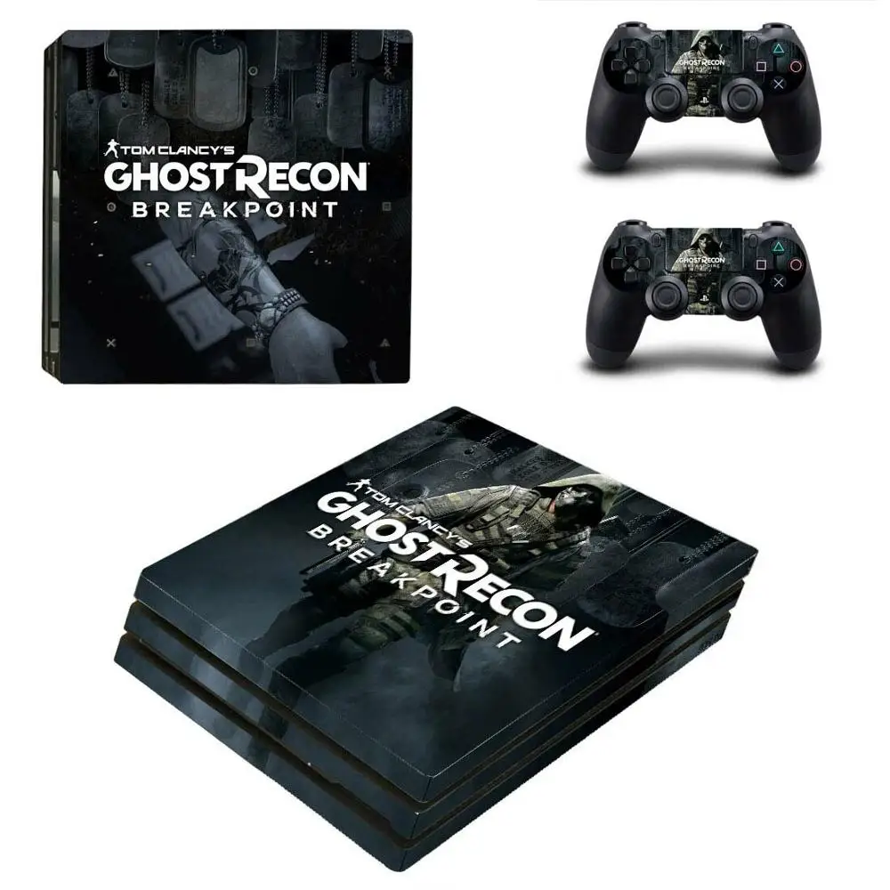 Tom Clancy’s Ghost Recon: Breakpoint PS4 Pro Sticker Play station 4 Skin For PlayStation Console &amp Controller | Электроника