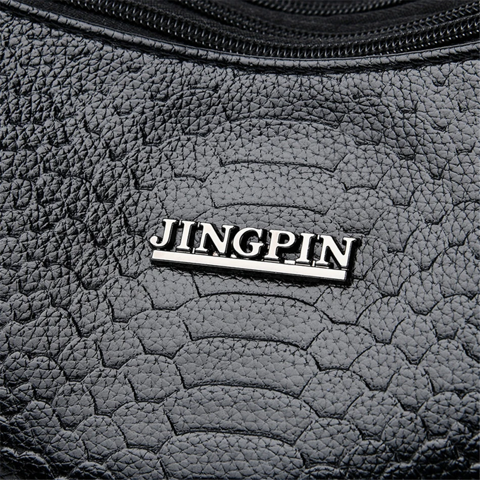 Сумка на плечо женская с 3 слоями роскошный саквояж из качественной кожи