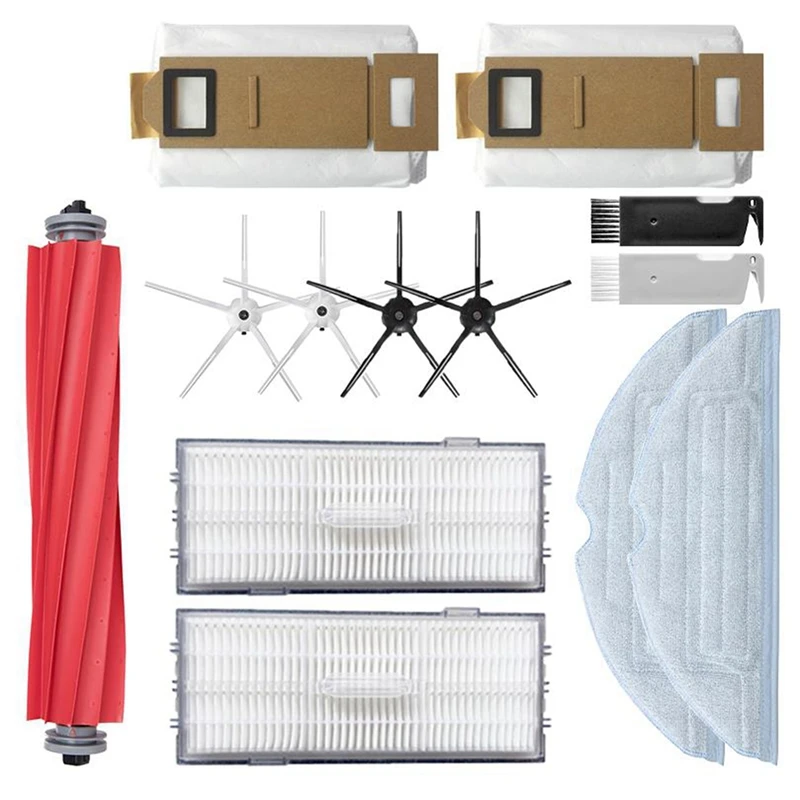 

Mop Cloth Side Brush Dust Bag Main Brush Spare Parts For Xiaomi Roborock S7 S70 S75 T7S / T7S Plus Vacuum Cleaner Parts