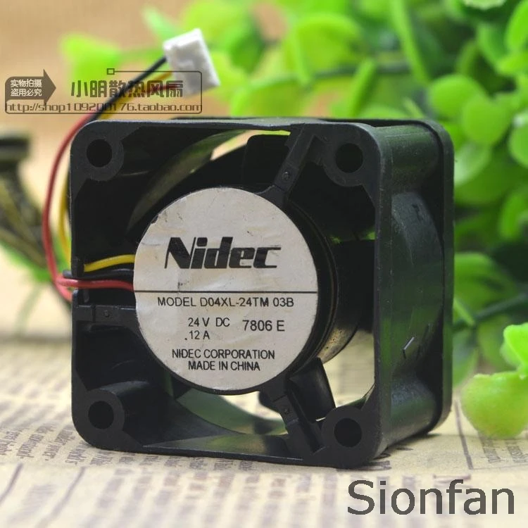 Для NIDEC D04XL-24TM 03B 4028 24V 0.12A 4CM инверторный Вентилятор охлаждения | Электроника