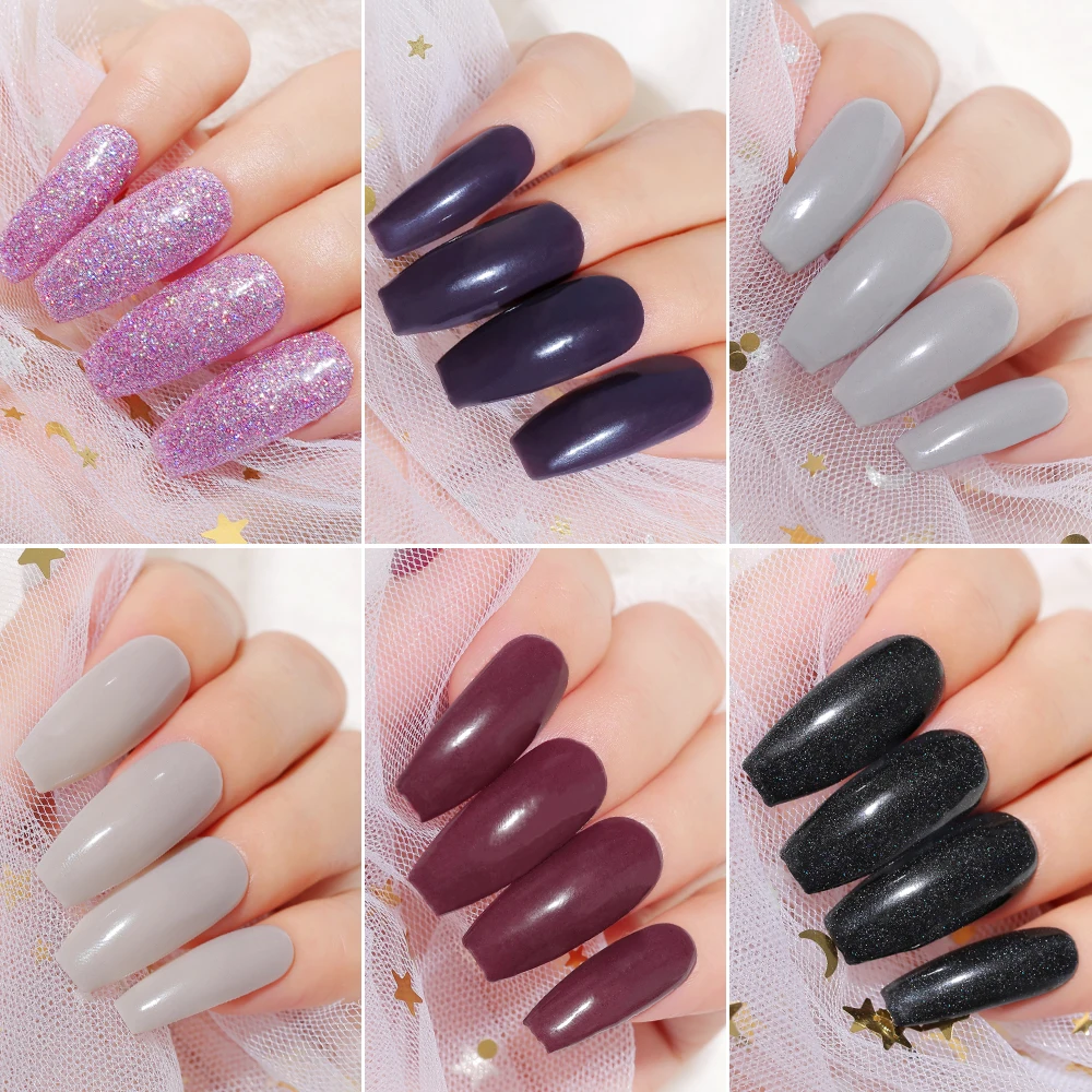 Azure Beauty 5 шт./лот зеленый цвет серия система погружения пудра для дизайна ногтей