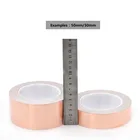 20 метров односторонняя проводящая медная фольга лента клейкая лента защита от электромагнитных помех теплостойкая лента 5 мм 8 мм 10 мм 15 мм