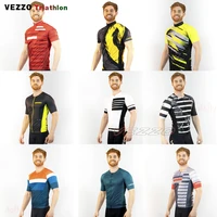2022vezzo mens short sleeve cycling jersey bicycle tops bike clothing ropa ciclismo road t shirt breathable quick drying summer