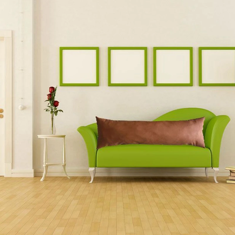 Лучший толстые Искусственная кожа чехол для поясничной подушки светло