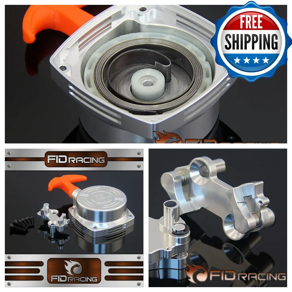 FID Racing CNC обработанный сплав Тяговый стартер для 1/4 1/5 1/6 CY /Zen HPI baja Losi FG MCD