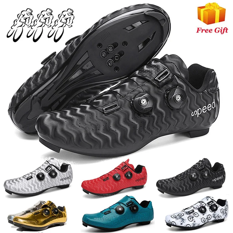 

Professional Athletic Bicycle Shoes MTB Cycling Shoes Breathable Men Self-Locking Road Bike Shoes Women Cycling Sneakers