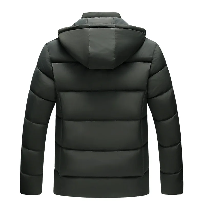 

Parka Men Coats 2020 Winter Jacket Men Thicken Hooded Waterproof Outwear Warm Coat Fathers' Clothing Casual Men's Overcoat