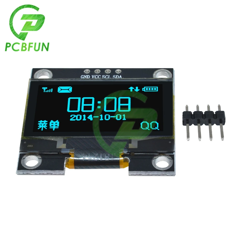 1 3 дюймов межсоединений интегральных схем I2C серийный 128x64 OLED ЖК-дисплей Дисплей