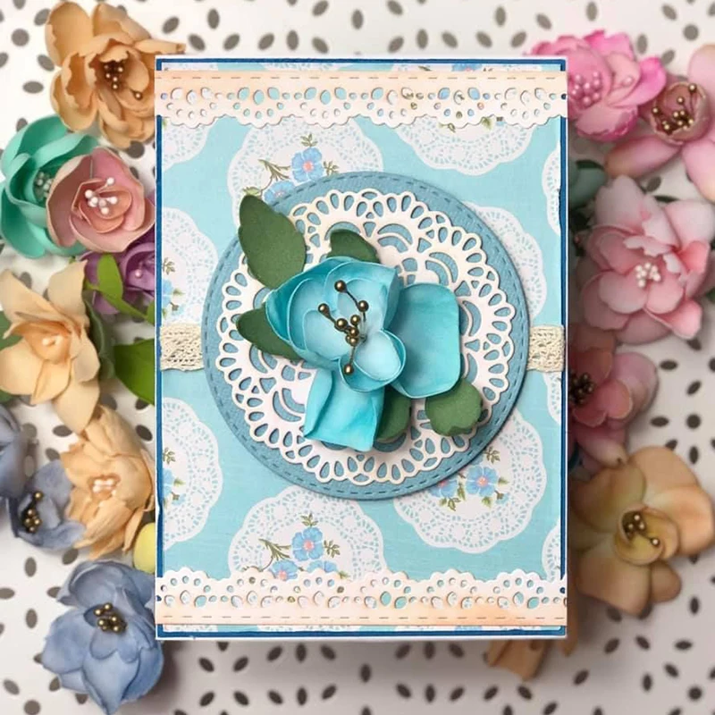 Новинка 2020 Лидер продаж кружевной баннер с краями металлические режущие буквы