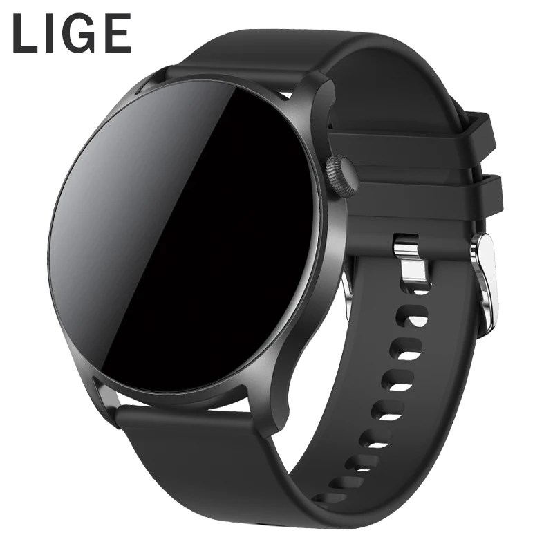 

LIGE KC08 Smart Watch Women Full Touch Screen Sports Fitness Tracker Waterproof Bluetooth Smartwatch Men For Android iOS Phone