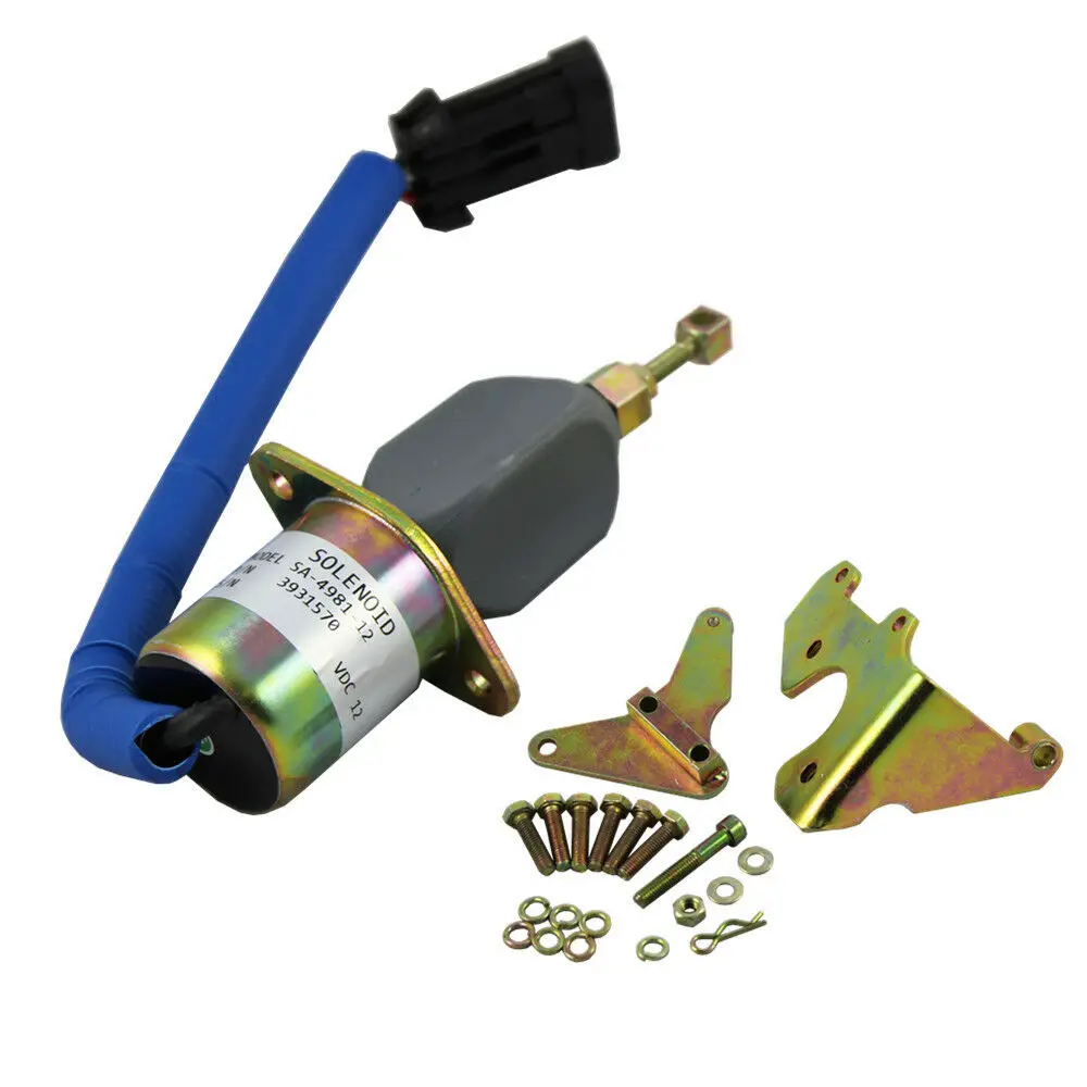 Дизельное топливо соленоидный выключатель SA-4981 12V и 24V (94-98) 3923201/3800723/3931570 для 5.9L