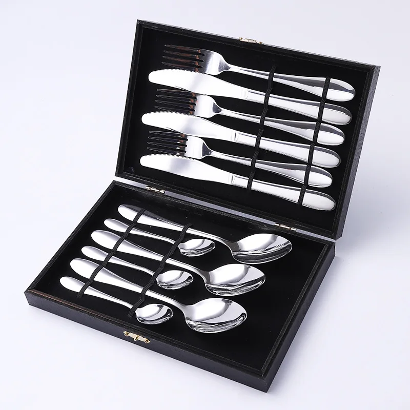 

Steak Cutlery Set Stainless Steel Western Tableware Cutlery Hotel Business Gift High-end Gift Set