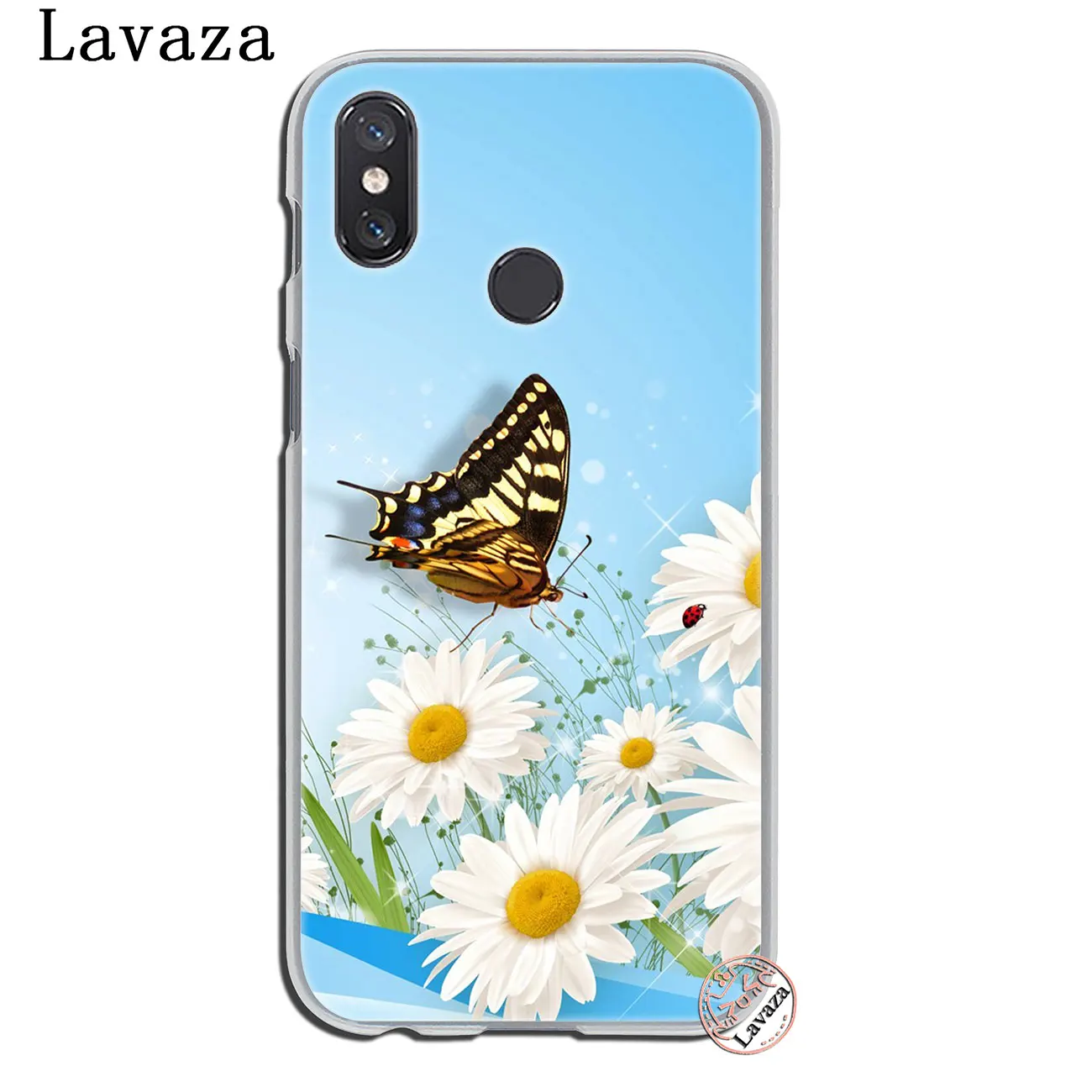 6 Lavaza красивая бабочка цветок чехол для телефона для Xiaomi Redmi K20 Pro 8A 7A 5A 6A 4A Note 8 7 5 4 4X6 Pro крышка - Цвет: 6