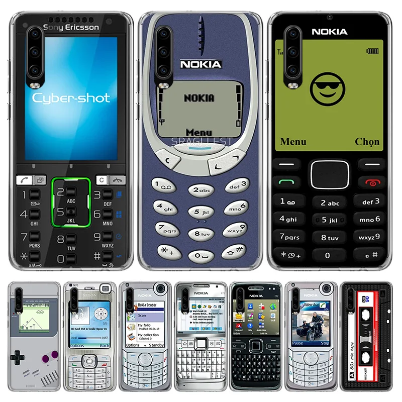 Ретро мобильный телефон чехол с забавными принтами &quotчехол для телефона Huawei P40 P30