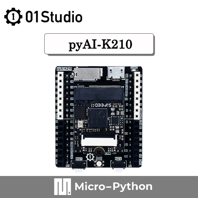 Placa de Demonstração de Desenvolvimento de Núcleo Estúdio Inteligência Industrial Máquina Visão Maix Aprendizagem Profunda Micropython Pyboard 01 Pyai-k210 ia