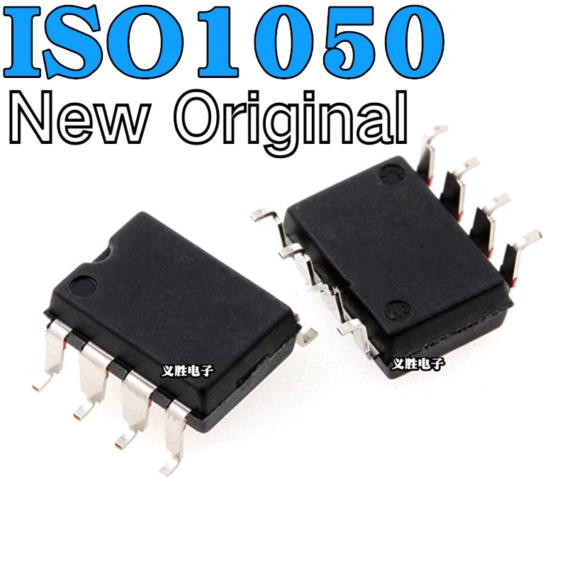 Новый оригинальный приемник привода ISO1050 ISO1050DUBR SMD8 SOP8 и патчи IC приемопередатчика, чип с цифровой изоляцией