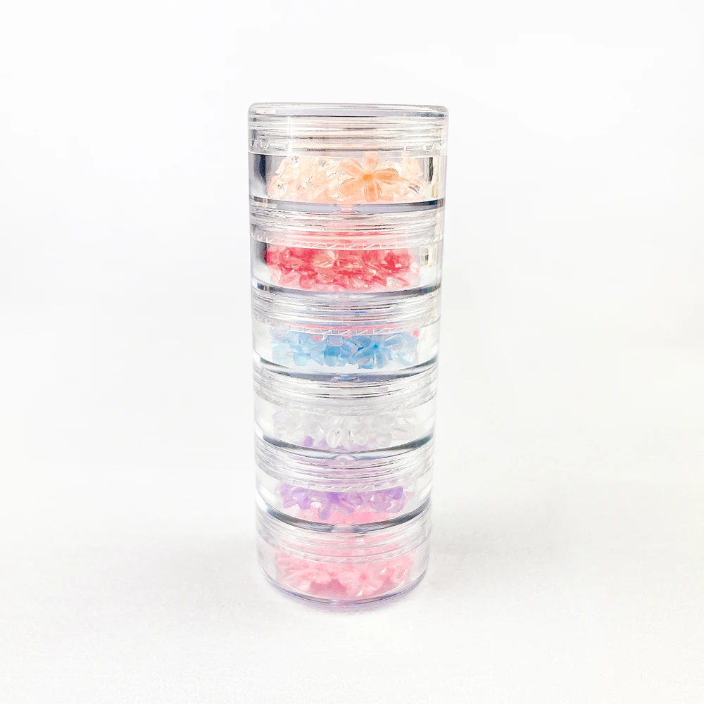 Разноцветные Бусины YIXUAN с цветами для девочек открыток дневников альбомов Декор