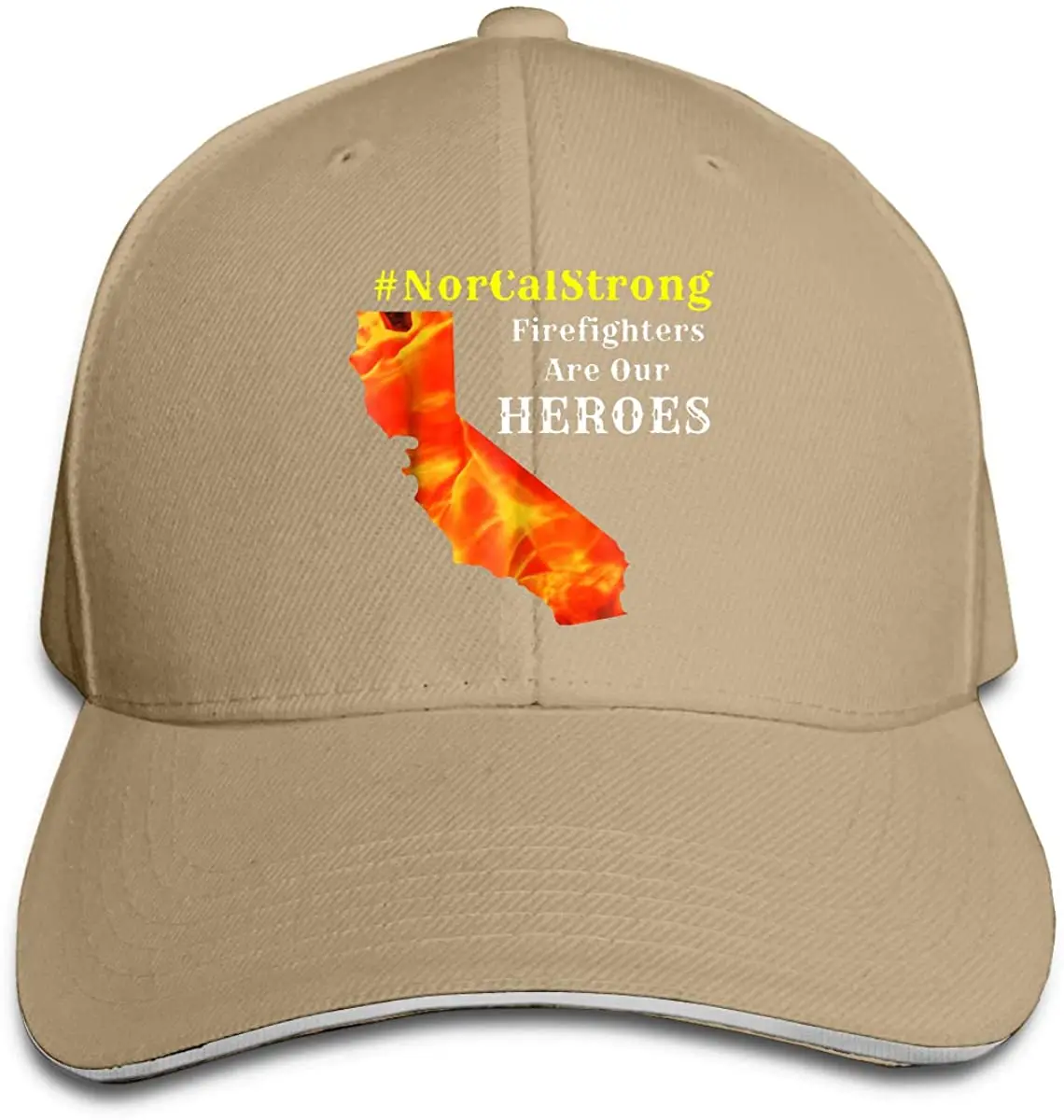 

California Firefighters Unisex Hats Trucker Hats Dad Baseball Hats Driver Cap