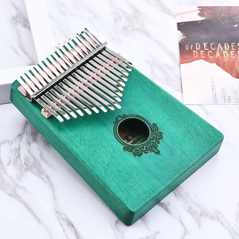Kalimba большой палец пианино Mbira музыкант студент из красного дерева сырье цвет