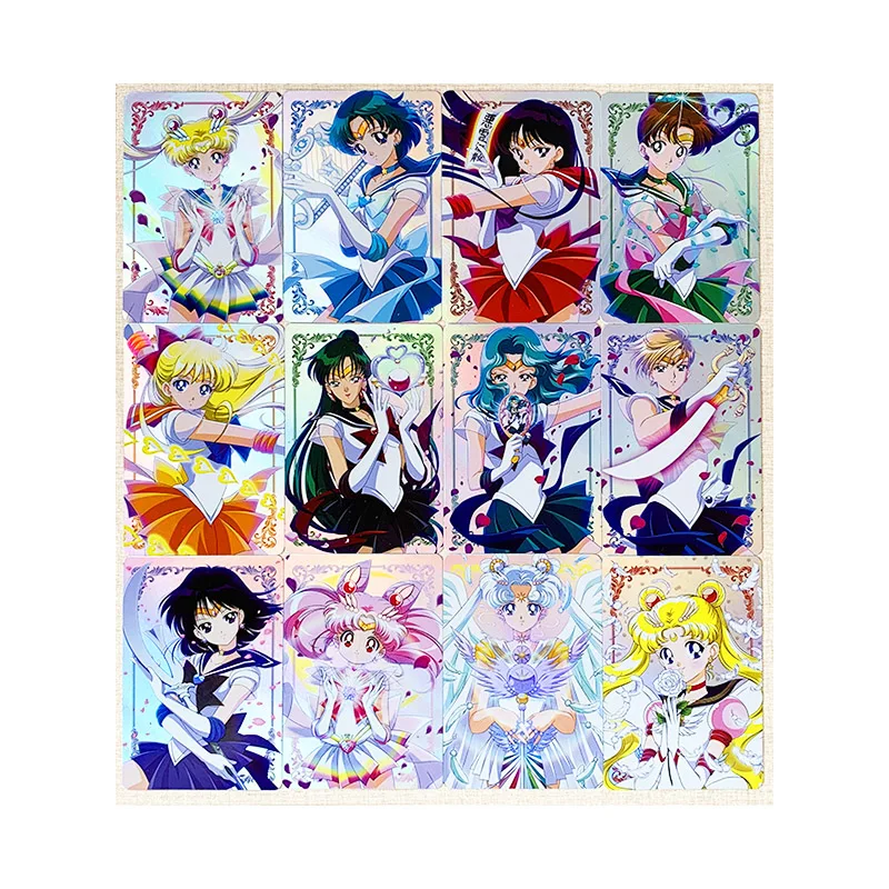 12 шт./компл. Сейлор Мун Минако Айно Уран чибисша игрушки хобби Хобби