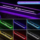 Автомобильная светодиодная подсветка с питанием от USB, лампа для предотвращения царапин на пороге автомобиля, для audi a3 b6 a4 a5 a6 a7 a8 q3 q5 b8 q7 q8