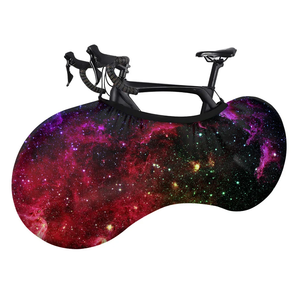 

Road Mountain Bike Dust Protection Cover Bicycle Tire Trunk Starry Sky Series Crossover
