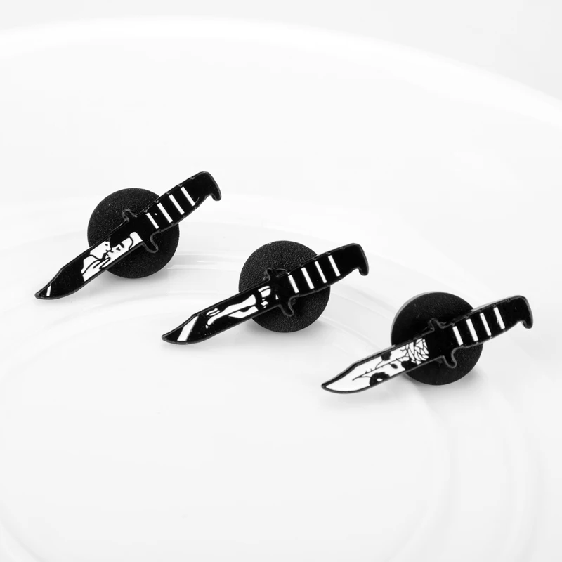 Модная брошь в стиле панк с черной розой и эмалью для влюбленных девушек