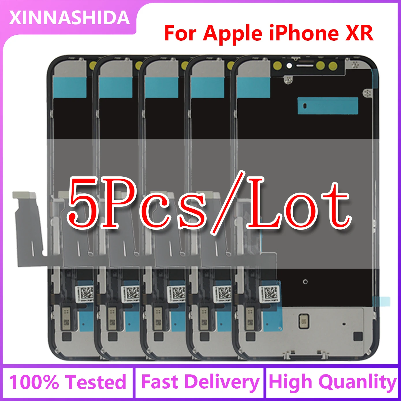 

5 шт./лот INCELL OLED ЖК-дисплей для APPLE I Phone XR XS, ЖК-дисплей, сенсорный экран, дигитайзер, для сборки, запасные части Детали проверяются