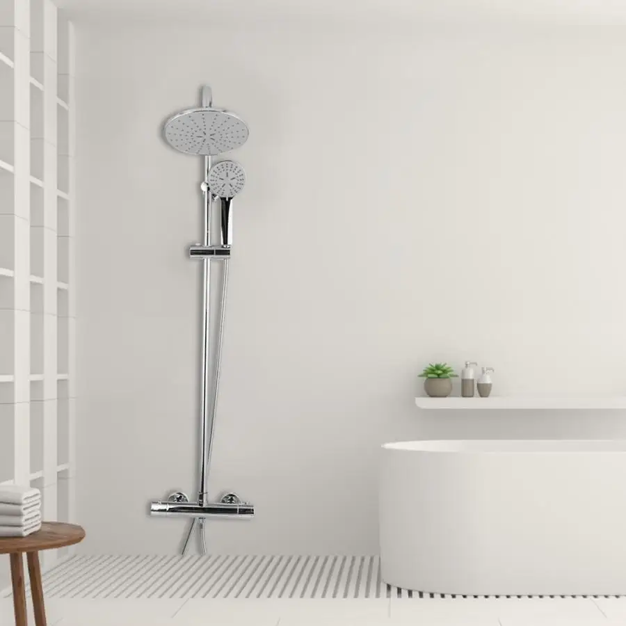 Настенный душевой набор для ванной комнаты Смеситель термостатический кран