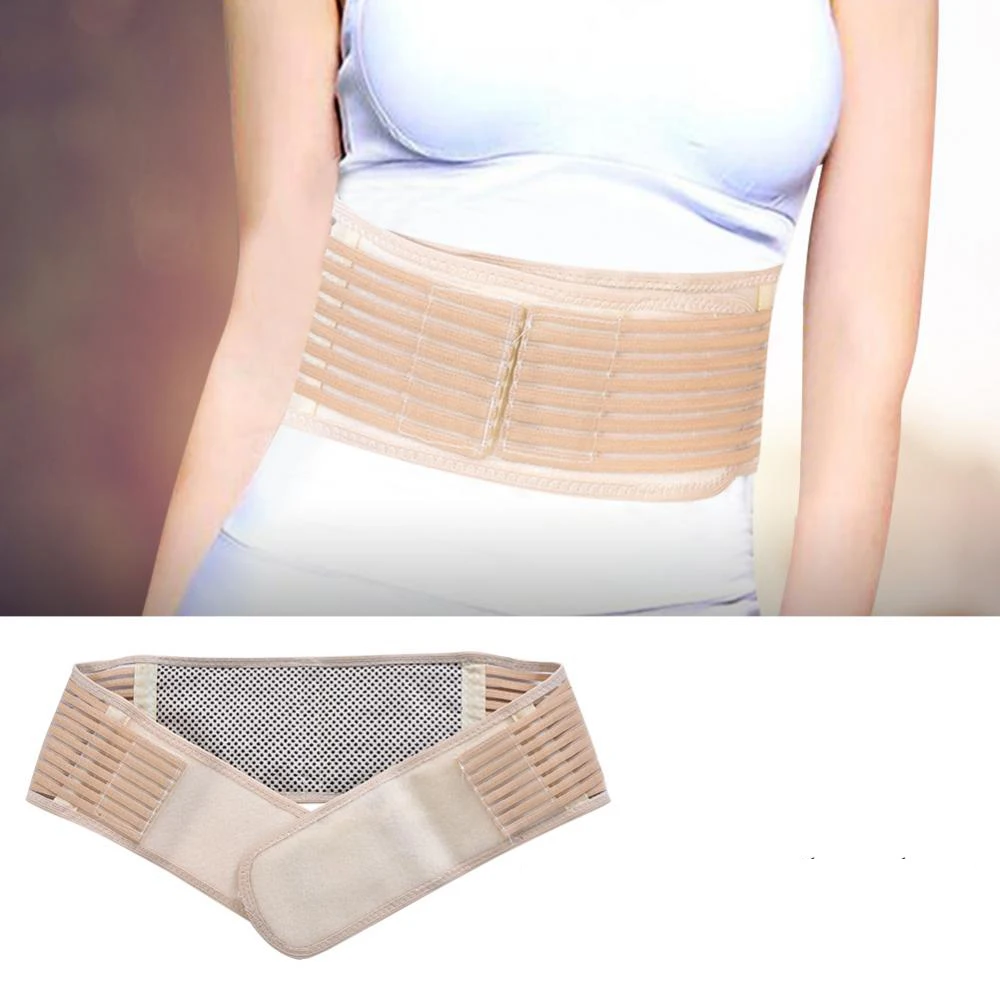

Waist Belt Unisex Posture Corrector Self-heating Magnetic Therapy Belt Back Brace Lumber Waist Support Breathable Pain Relief