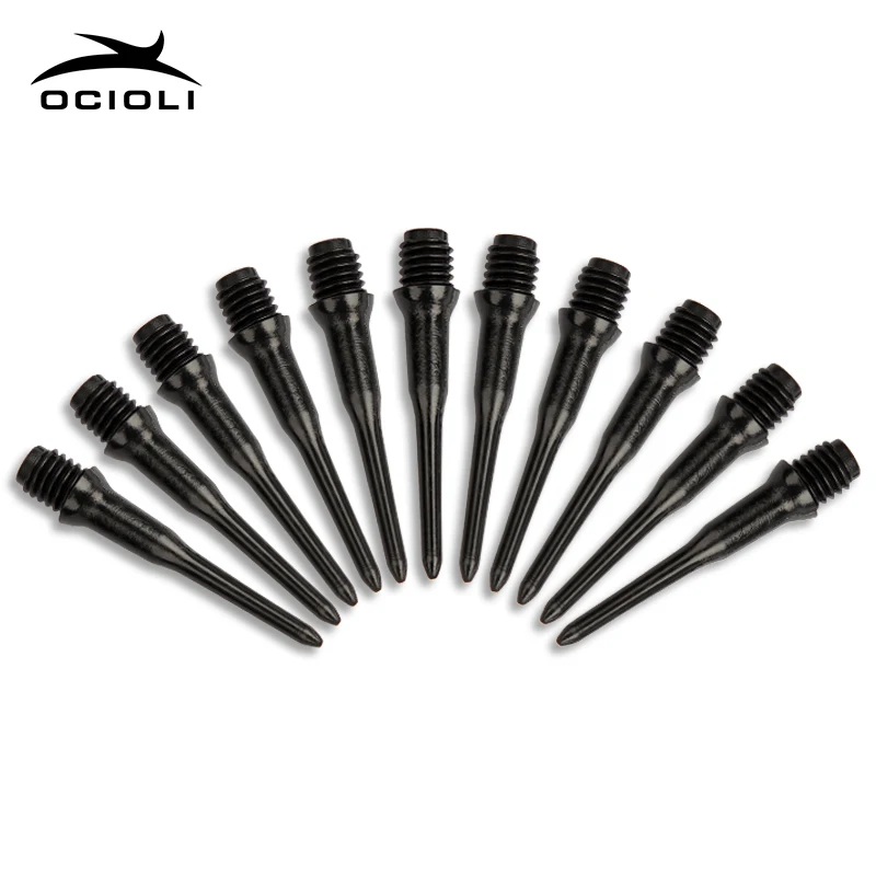 100 шт. 27 мм черные Дартс Валы мягкие наконечники трубы профессиональные