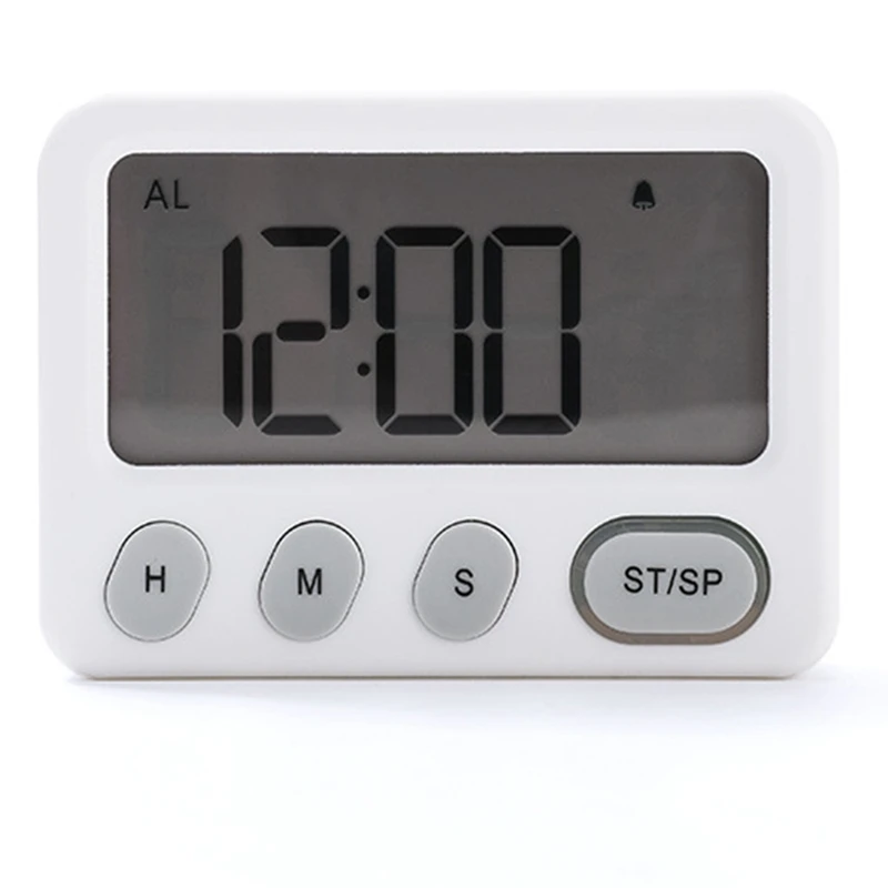 

2-Way Kitchen Clock Timer, Touchscreen Digital Kitchen Timer, Electronic Kitchen Timer, Magnetic with LCD Display