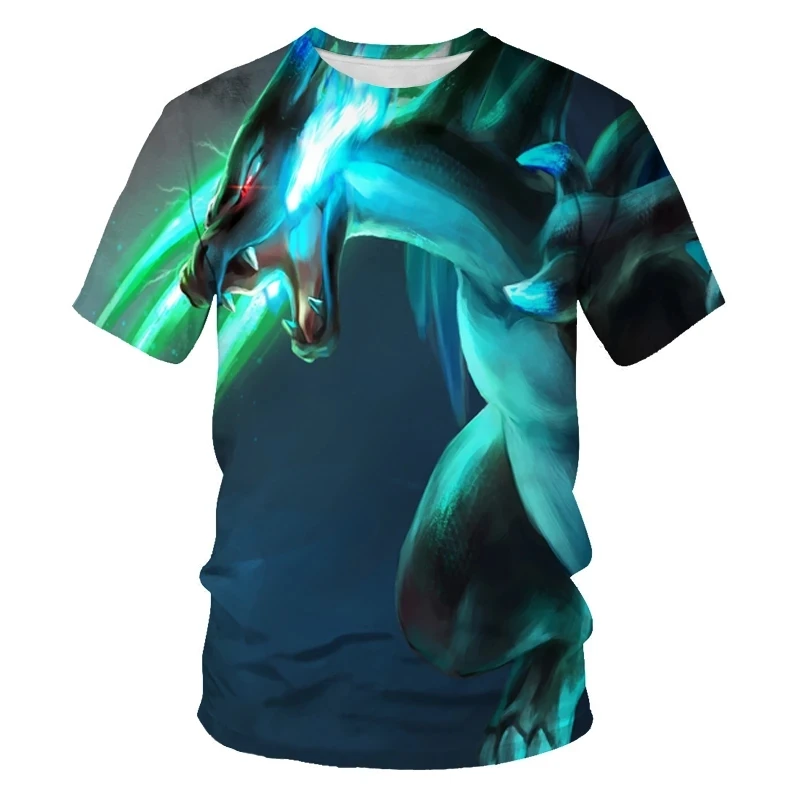 

New features in 2021! 3D printed T-shirts for men and women Dragons Fun casual T-shirts Dragons T-shirts Cool boys T-shirts