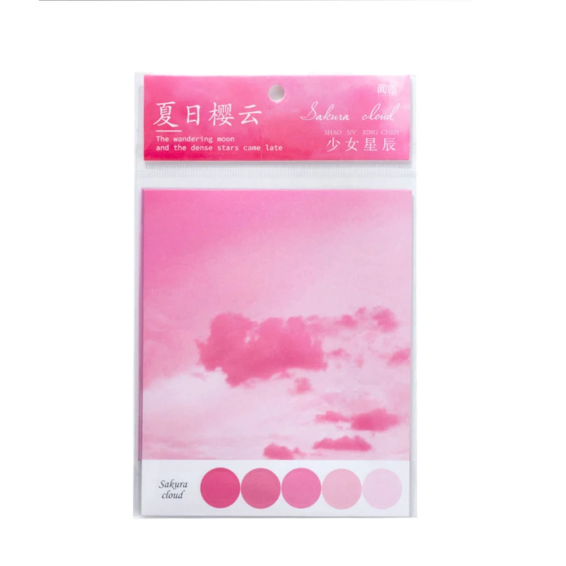 

10 Sheets Star Cloud Dot PET Paper Sticker Decorative DIY Diary Scrapbook Planner Stickers Kawaii Stationery School Supplies