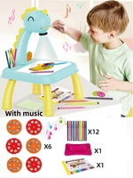 projection drawing board led with music educational toys for girls childrens art drawing table drawing learning tools