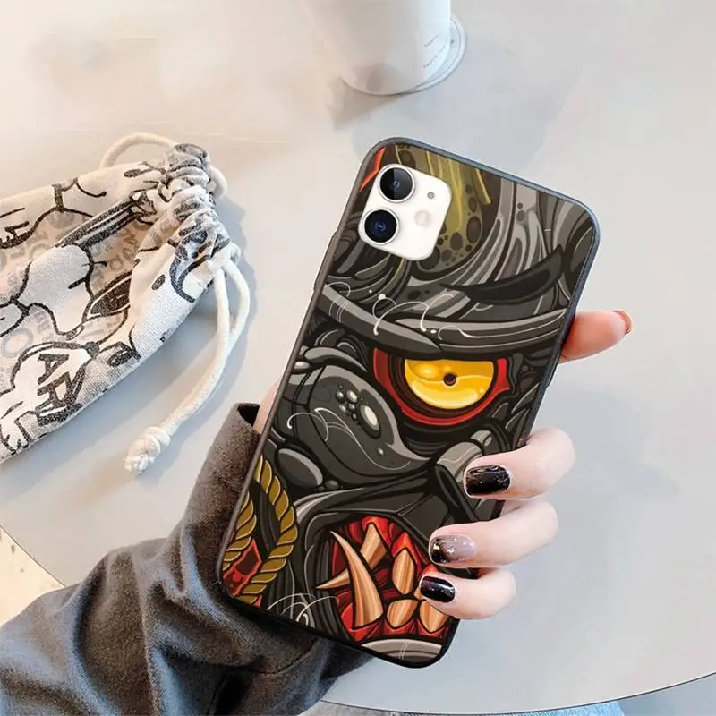 

Japanese Tattoo Art Graffiti Phone Case for iPhone 11 12 mini pro XS MAX 8 7 6 6S Plus X 5S SE 2020 XR