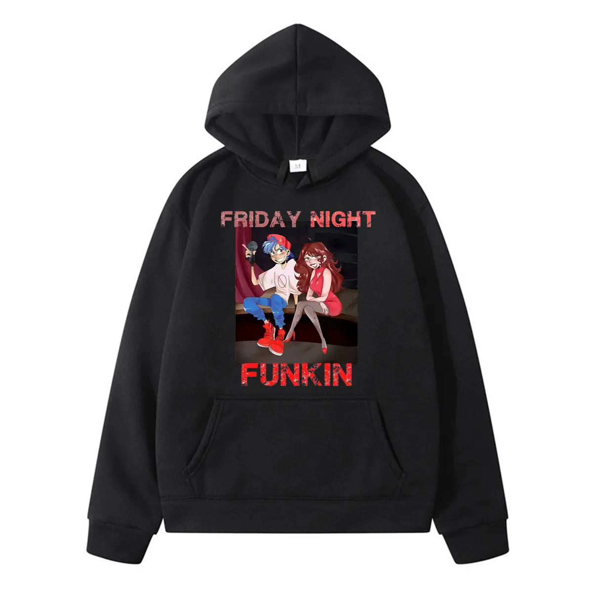 

Friday Night Funkin 2021 New Style Casual Printed Jacket Mens Pullover Fashion Loose Cotton Spring Hoodies Harajuku Sportswear