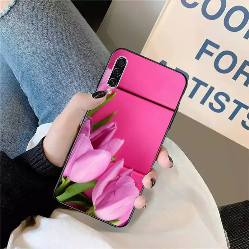 

Vintage Flowers Rose Phone Case For Samsung galaxy S 9 10 20 A 10 21 30 31 40 50 51 71 s note 20 j 4 2018 plus