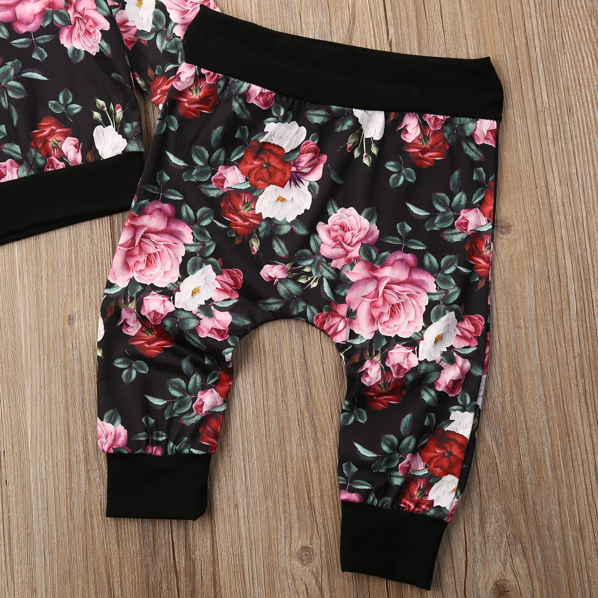 Комплекты одежды для новорожденных девочек 0-24 месяцев пуловер с длинными