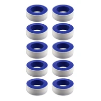 10pcs joint plumbing fitting thread seal tape ptfe for water pipe plumbing sealing tapes ptfe pipe sealant tape