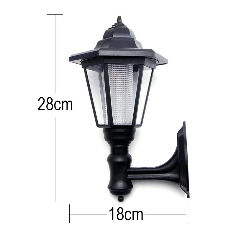 

Fashion LED Solar Power Light Outdoor Waterproof Energy Saving Landscape Wall Lamp For Home Garden Lawn Path Way TWEL889