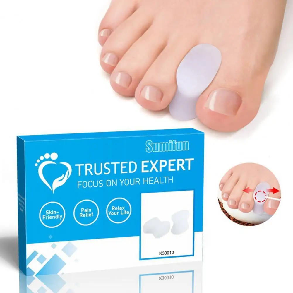 8 шт. силиконовый выпрямитель для пальцев ног при вальгусной