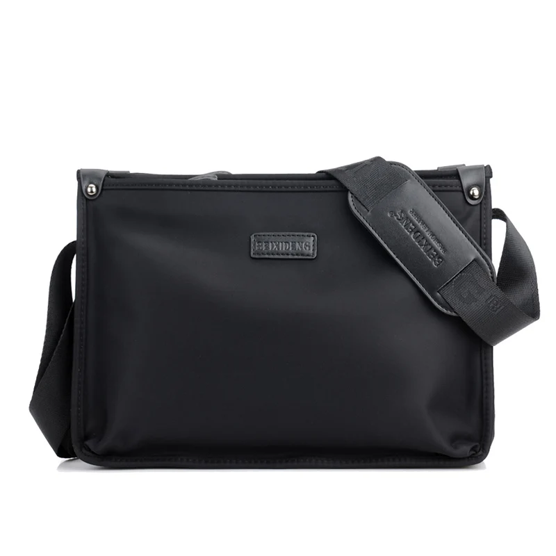 New Waterproof Men's Messenger Single Shoulder Bag High-quality Large-capacity Design Lightweight Casual Outing Student Bag