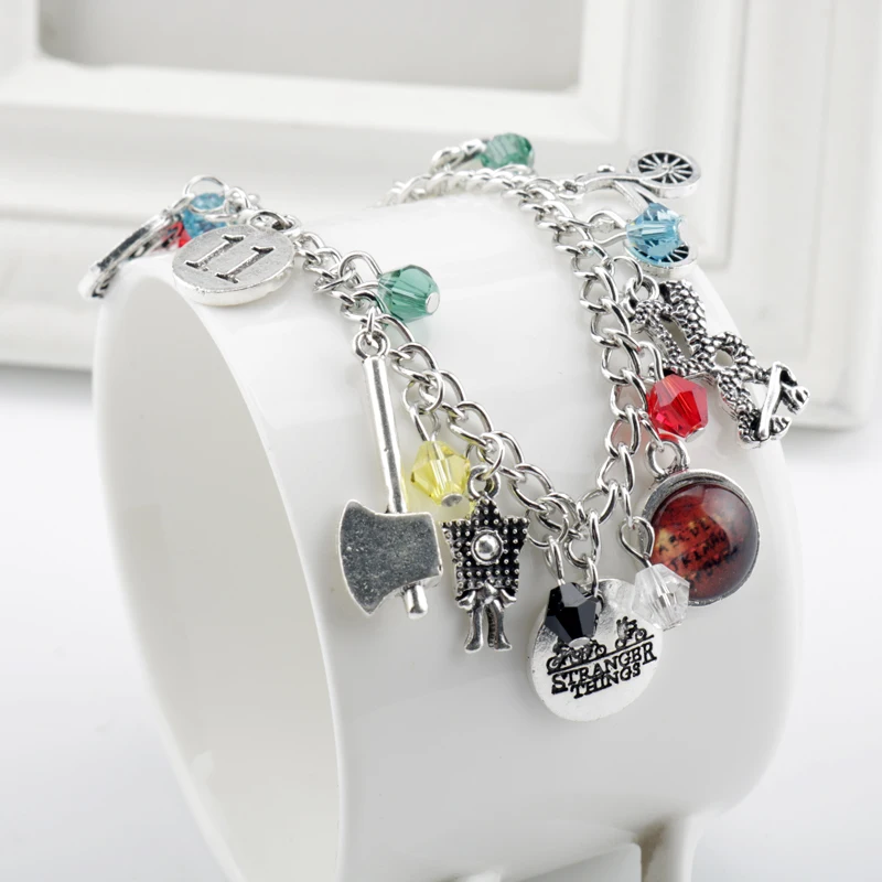 Браслет Ювелирное Украшение для ТВ странные дела топор камера очки телефона 11