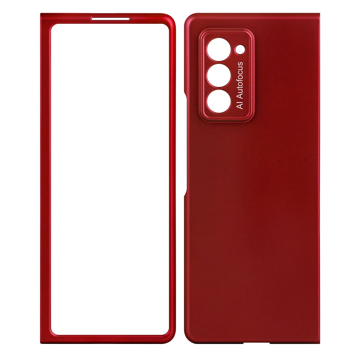 

Ultra Thin Phone Case for Samsung Galaxy Z Fold 2 5G Hard Protective Cellphone Cover Bumper Shell Shockproof Z Fold2 Accessories